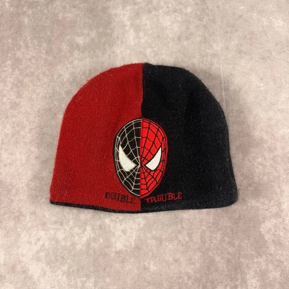 spiderman double trouble i am spiderman beanie